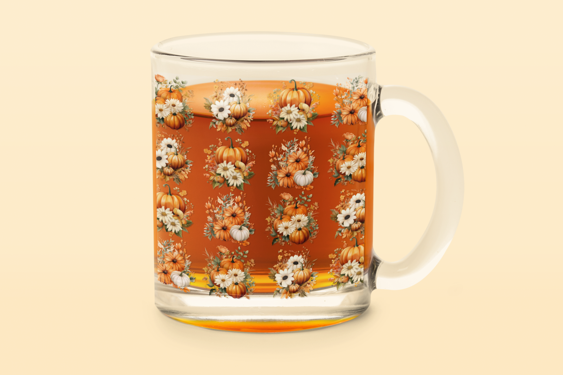 Bright Pumpkins Drinkware