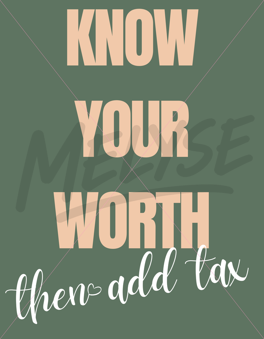Worth + Tax Top
