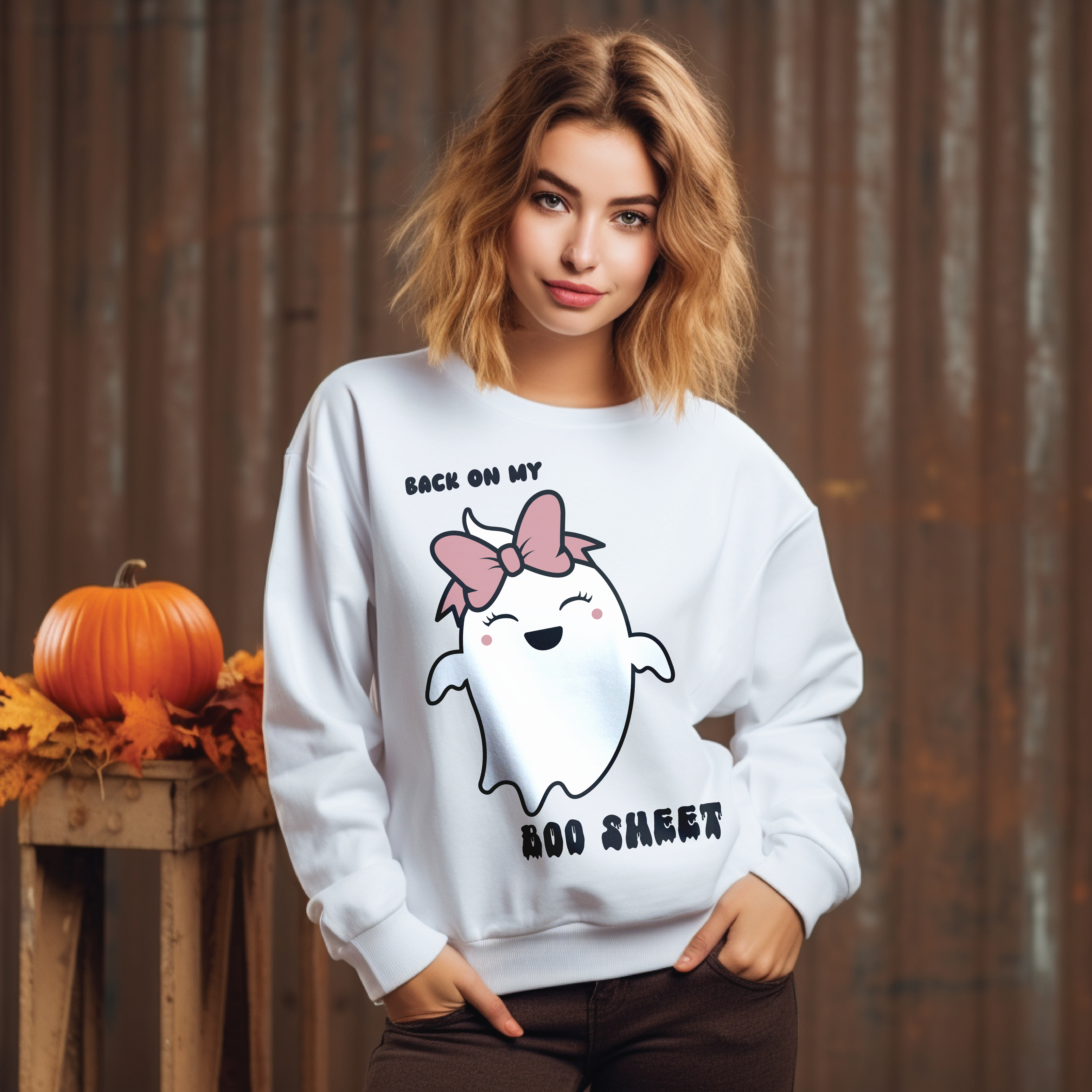 Boo Sheet Sweatshirt