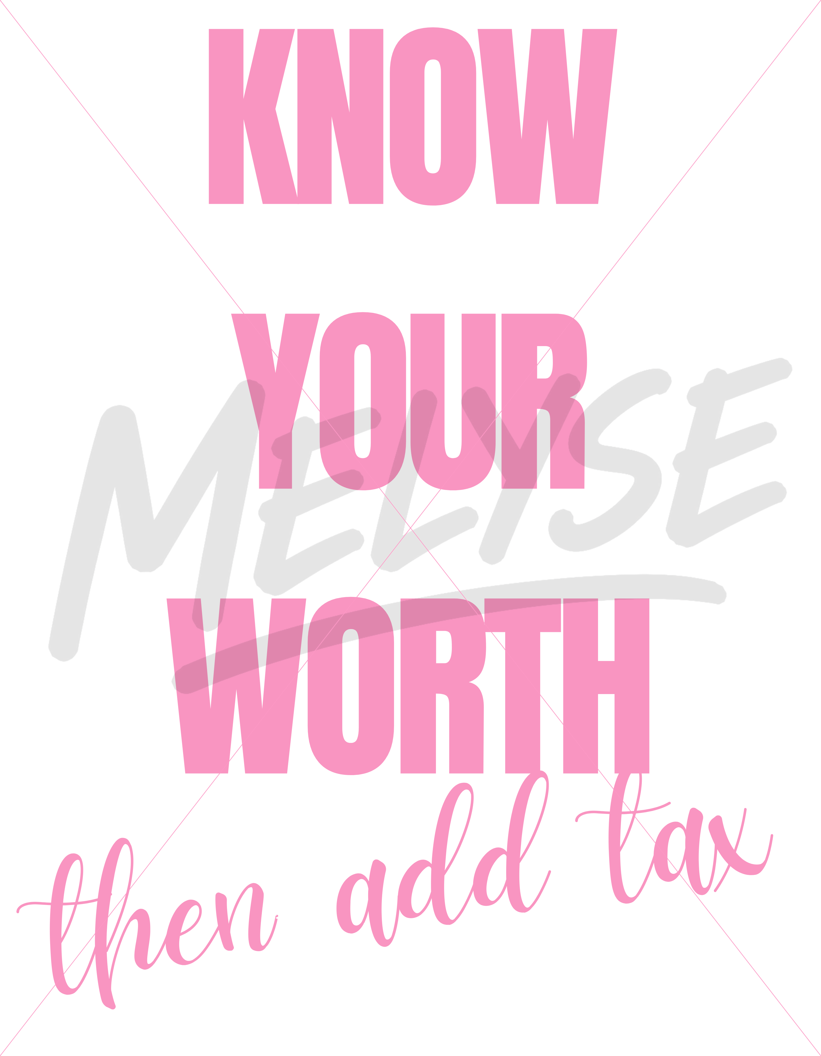 Worth + Tax Top