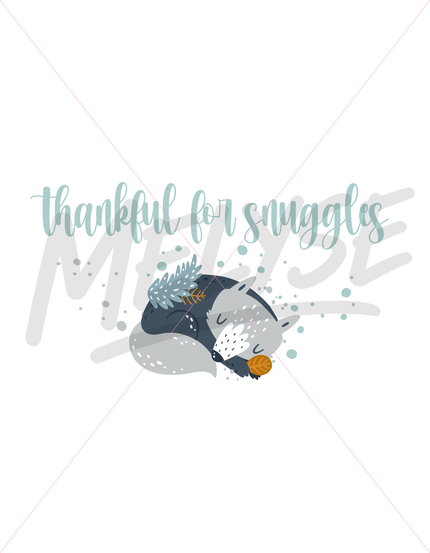 Thankful for Snuggles Top