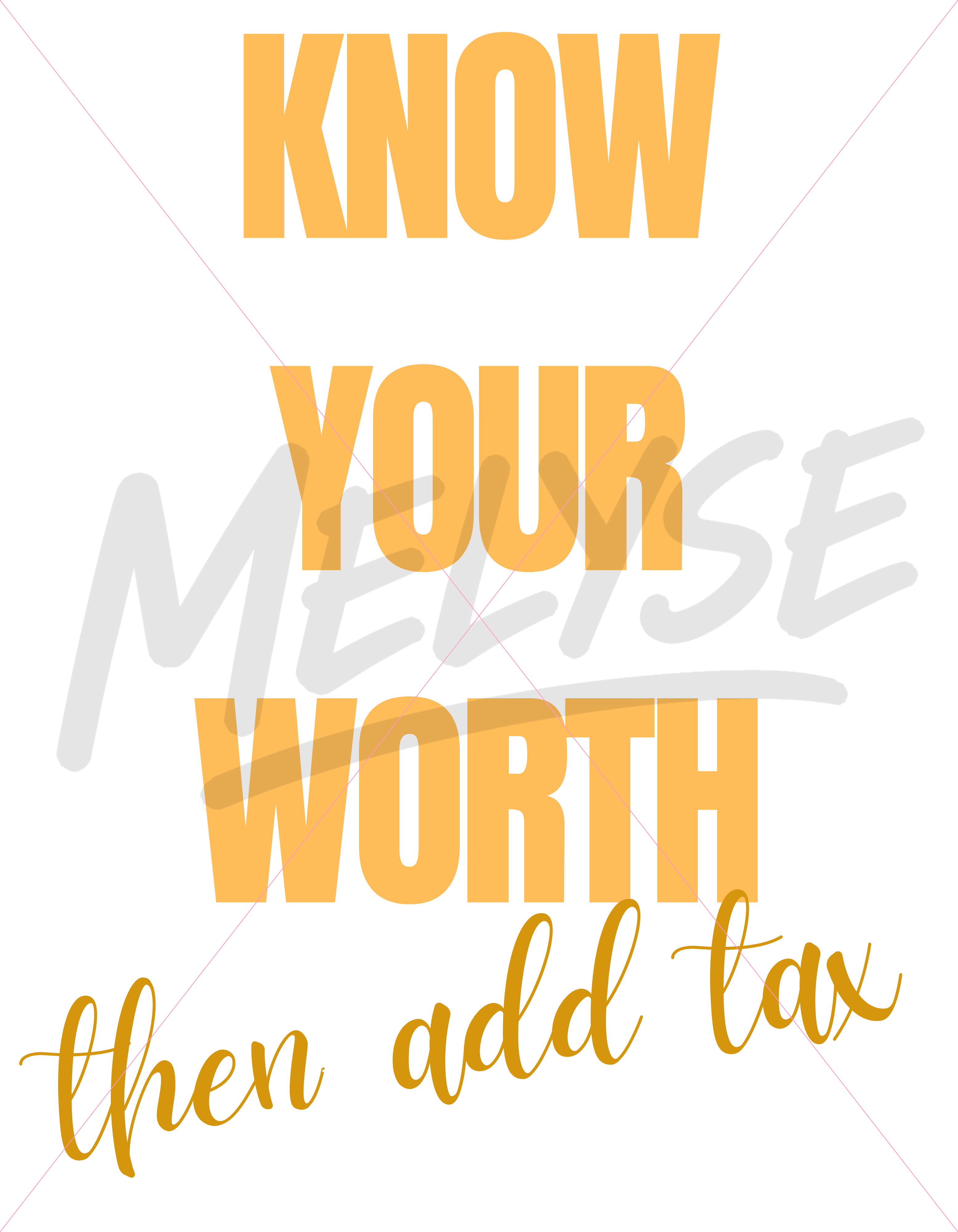 Worth + Tax Top
