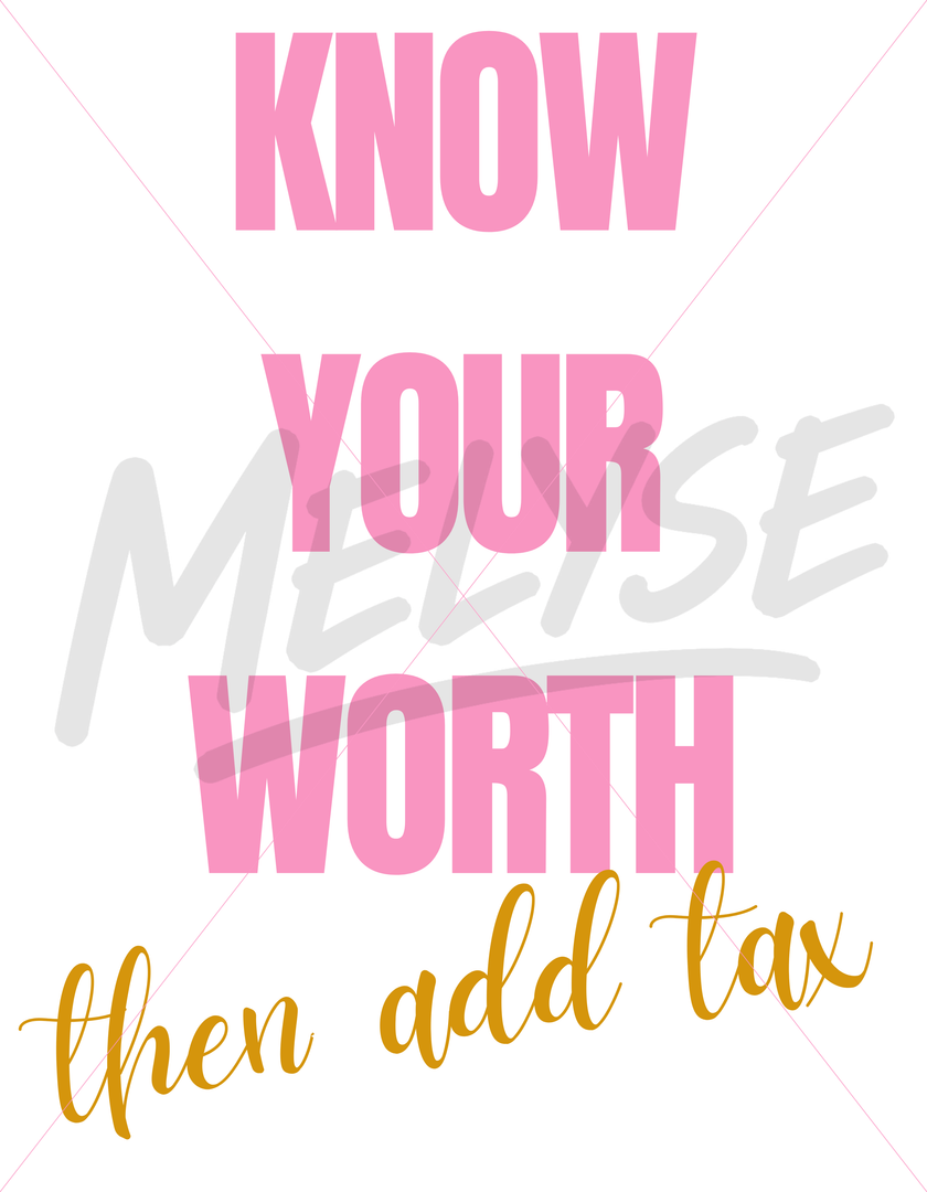 Worth + Tax Top