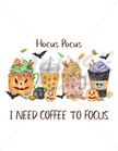 Hocus Pocus, Coffee Focus Top