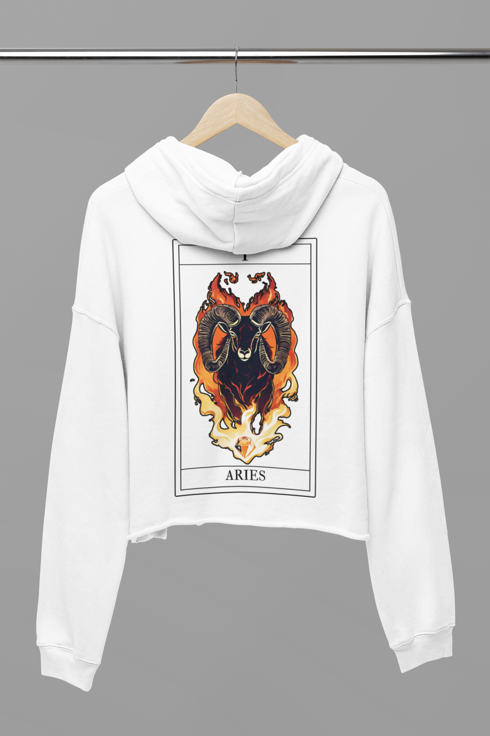 Cropped Zodiac Hoodie