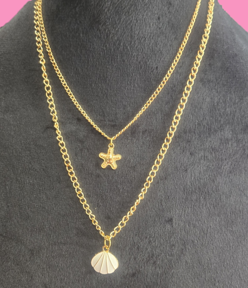 Beach, Please Layered Necklace