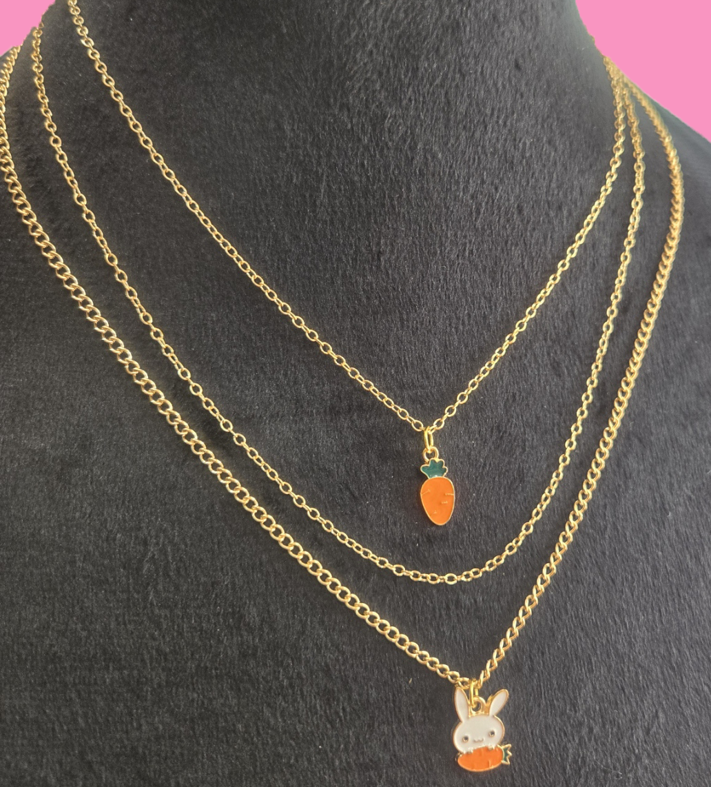 Bunny Babe Layered Necklace