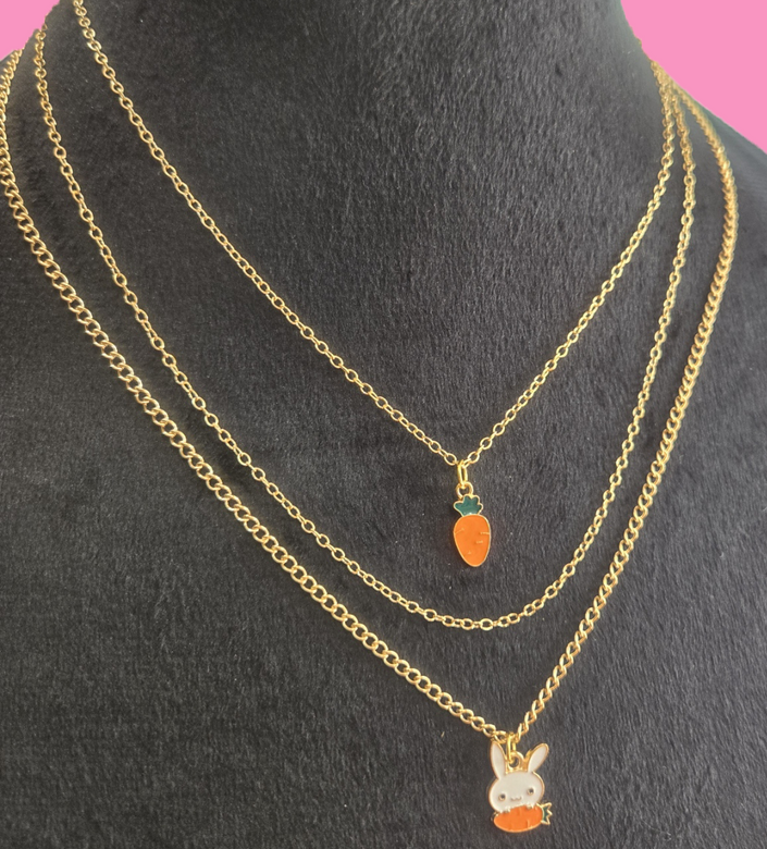 Bunny Babe Layered Necklace
