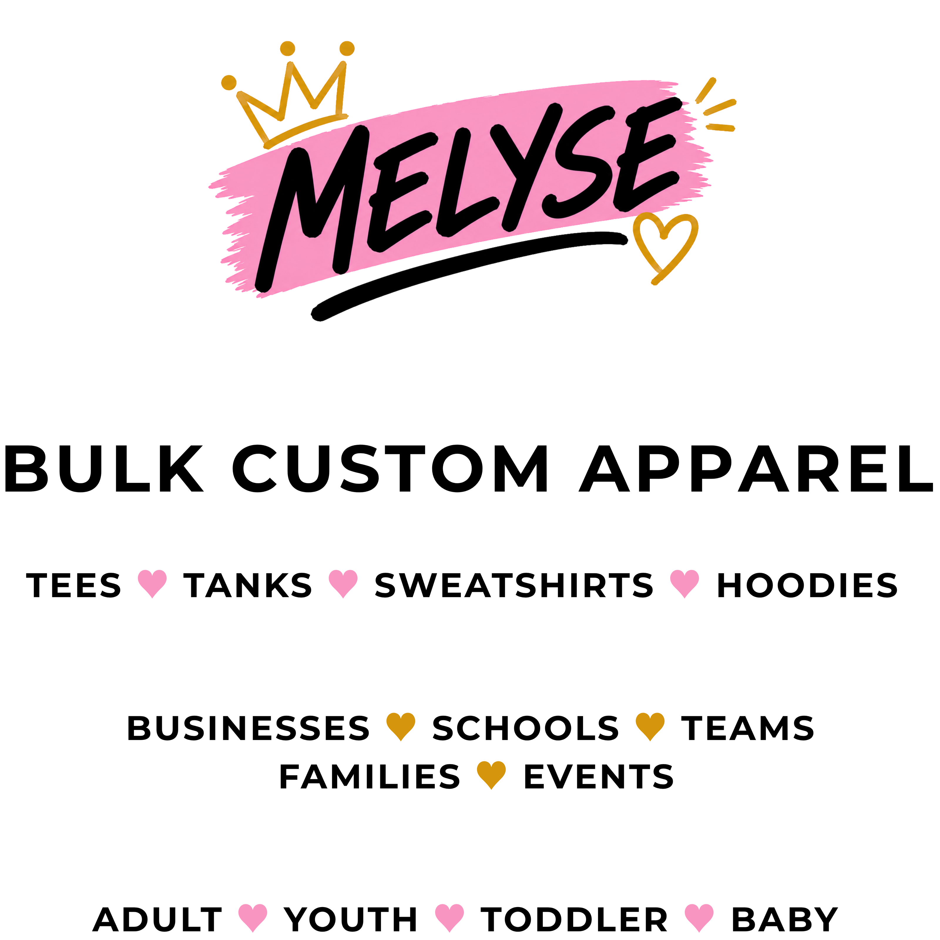 Bulk Custom Apparel