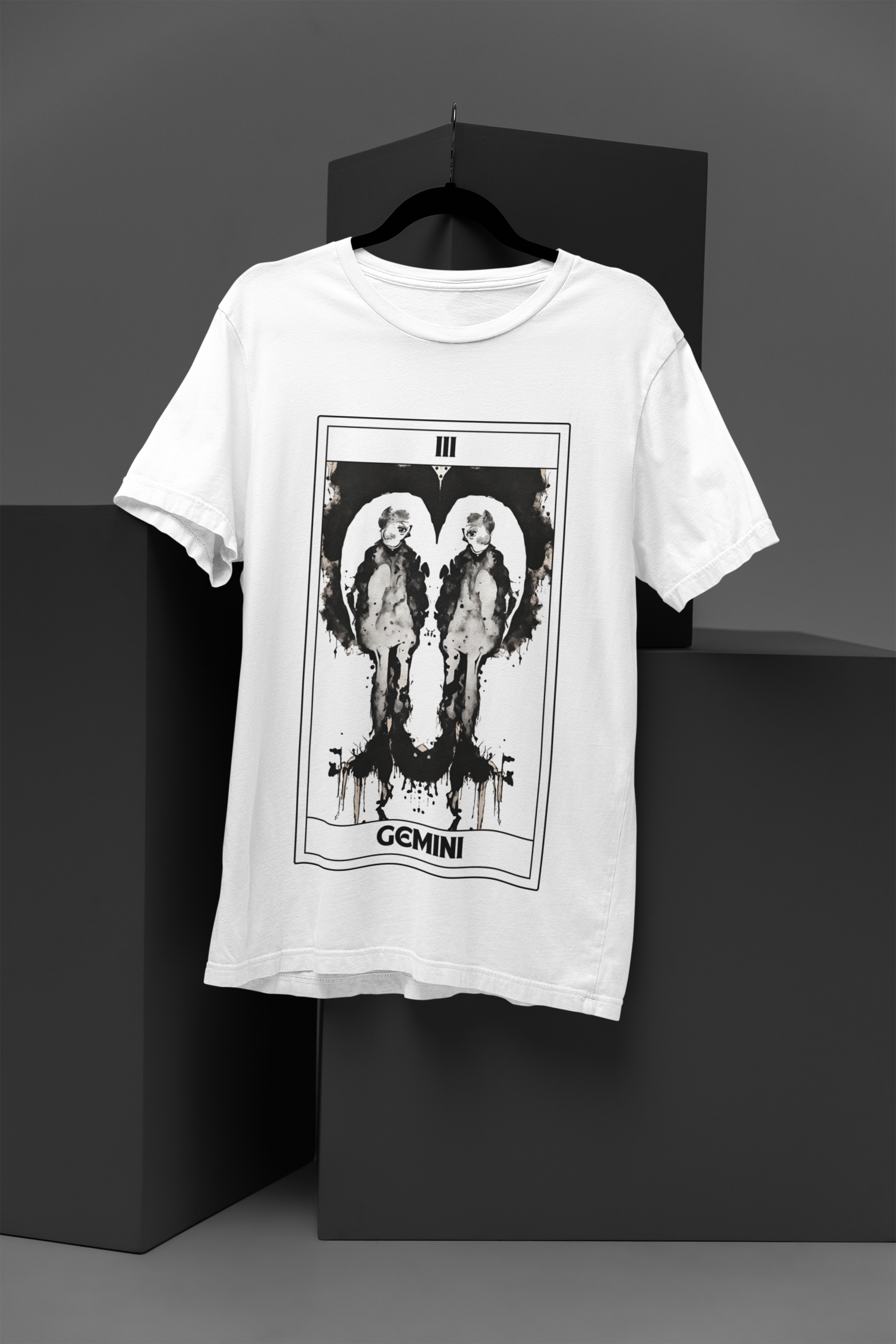 ZODIAC TAROT TEE, FRONT PRINT