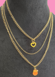 Honey Drip Layered Necklace