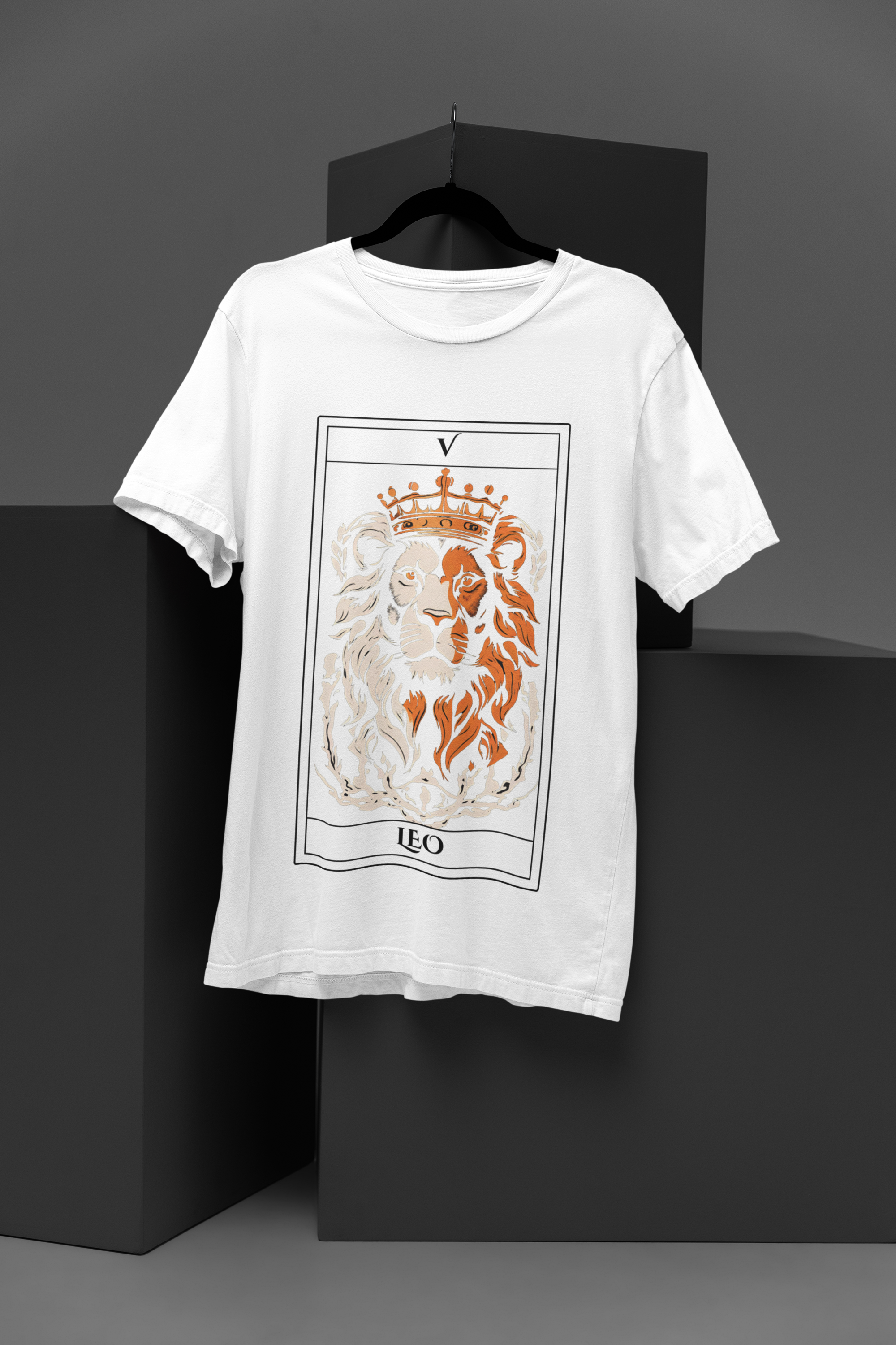 ZODIAC TAROT TEE, FRONT PRINT