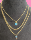 Locked In Layered Necklace
