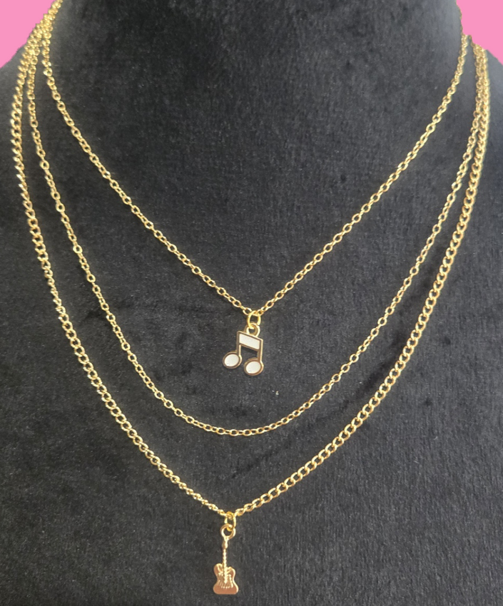Chained Melody Layered Necklace
