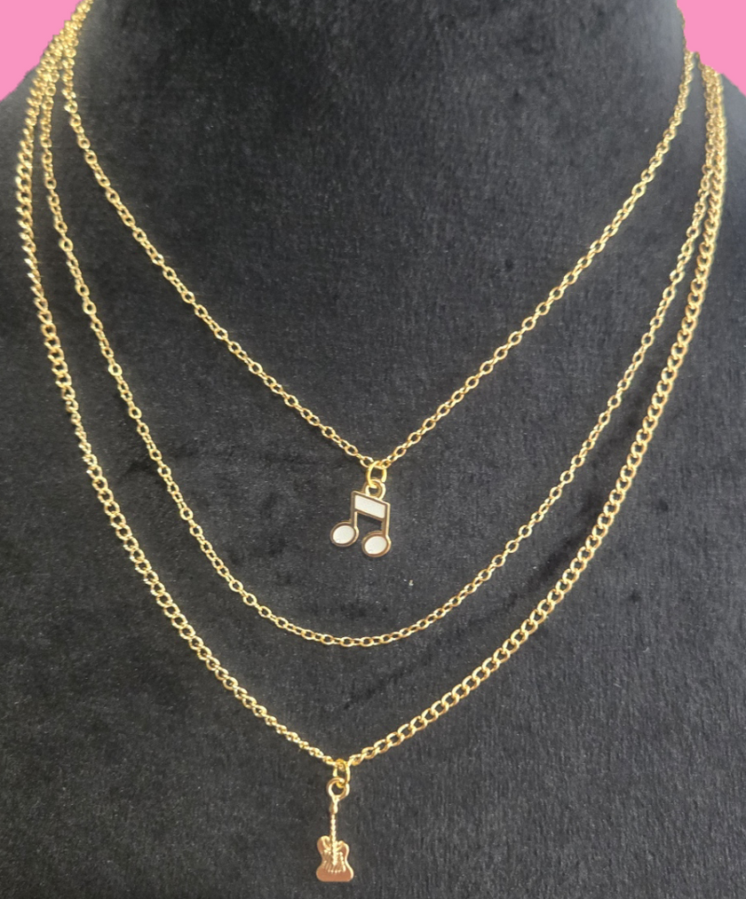 Chained Melody Layered Necklace