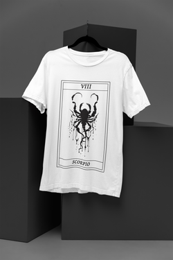 ZODIAC TAROT TEE, FRONT PRINT