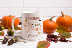 Leggings, Leaves & Lattes Drinkware