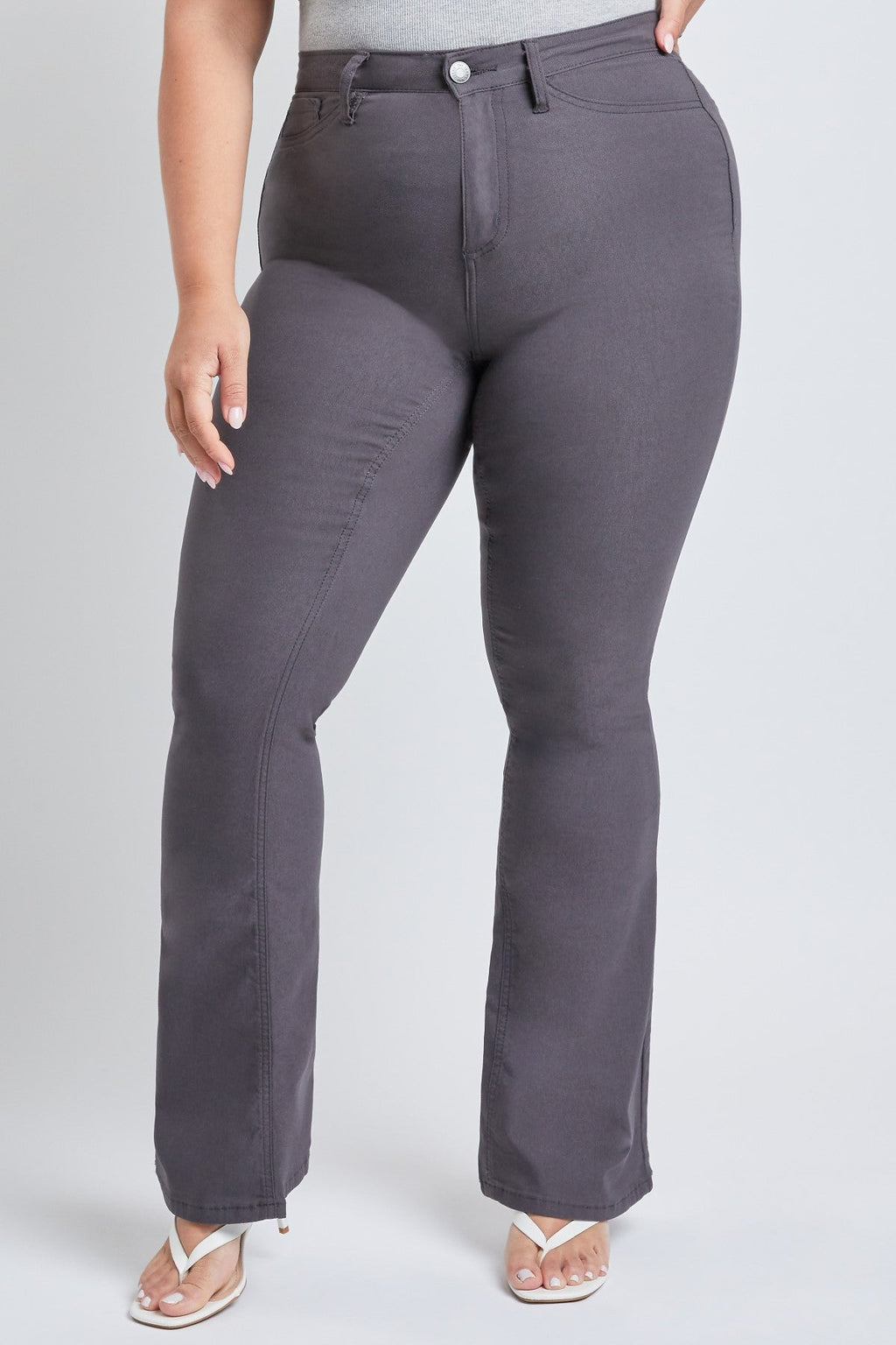 Hyperstretch High Waist Flare Jean - MELYSE