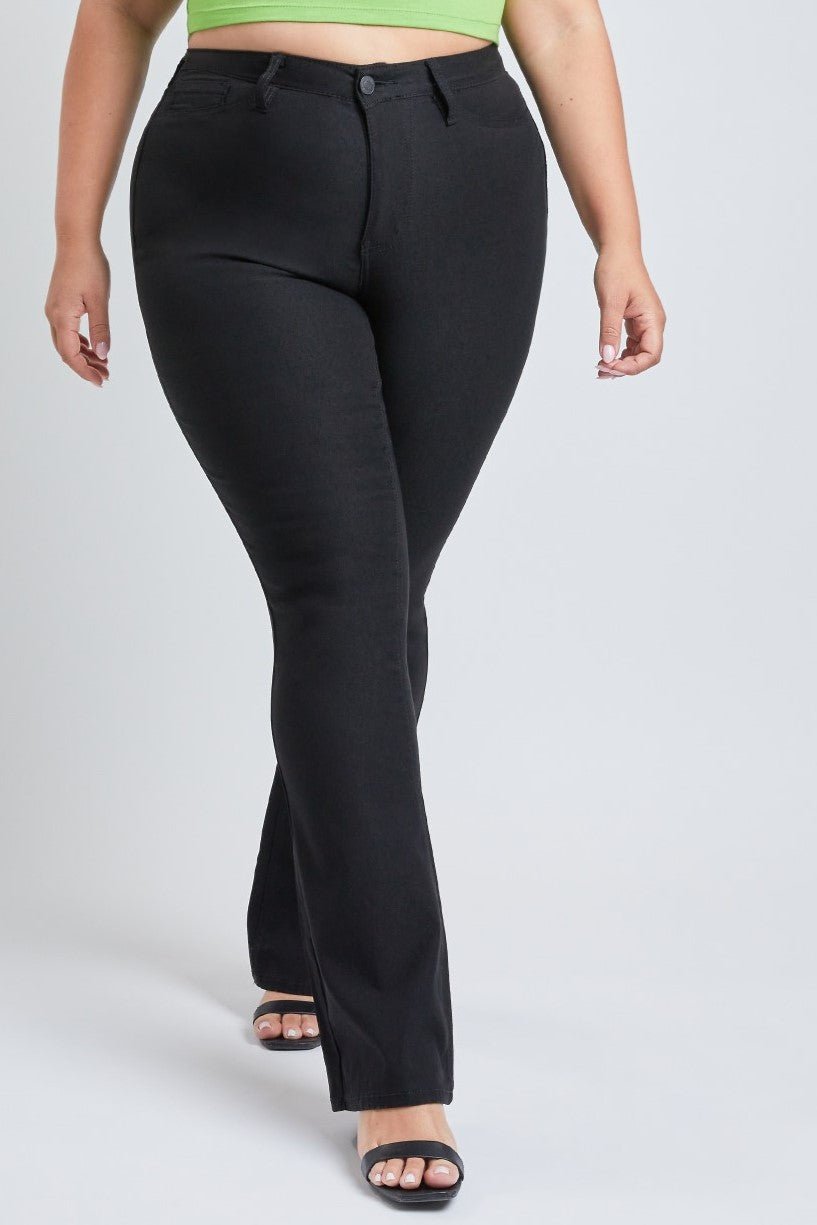 Hyperstretch High Waist Flare Jean - MELYSE