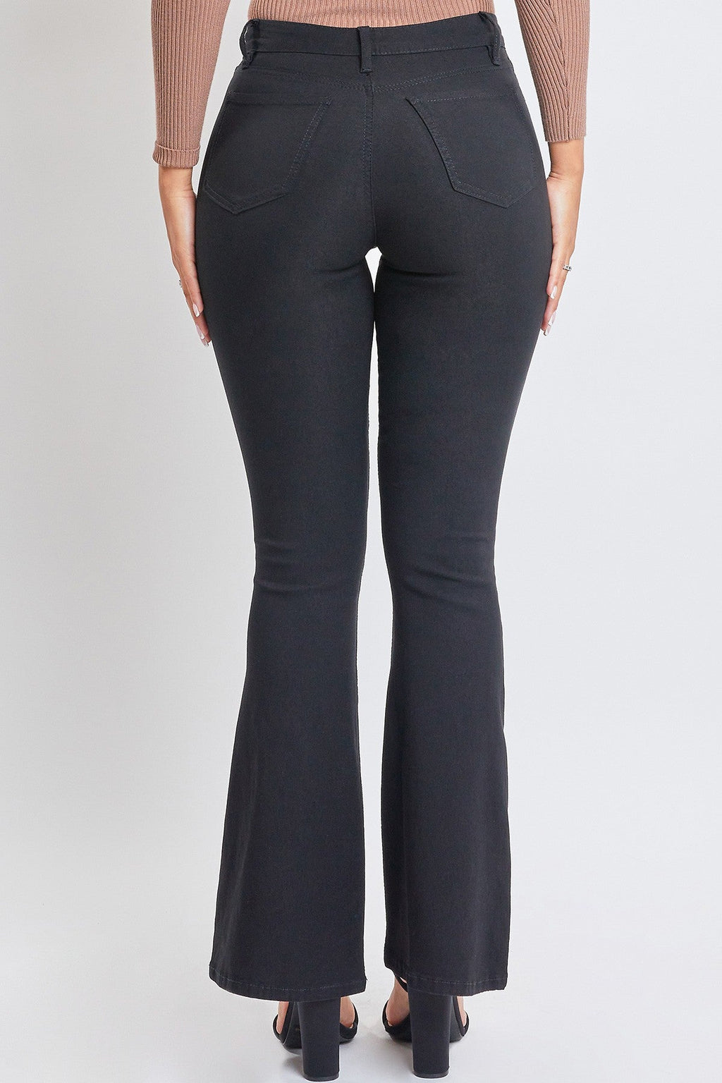 Hyperstretch High Waist Flare Jean - MELYSE