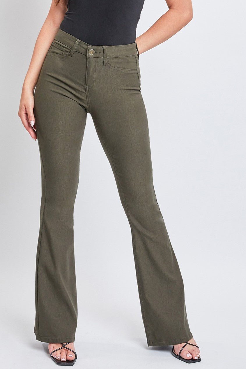 Hyperstretch High Waist Flare Jean - MELYSE