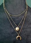 Moon Knight Layered Necklace - MELYSE