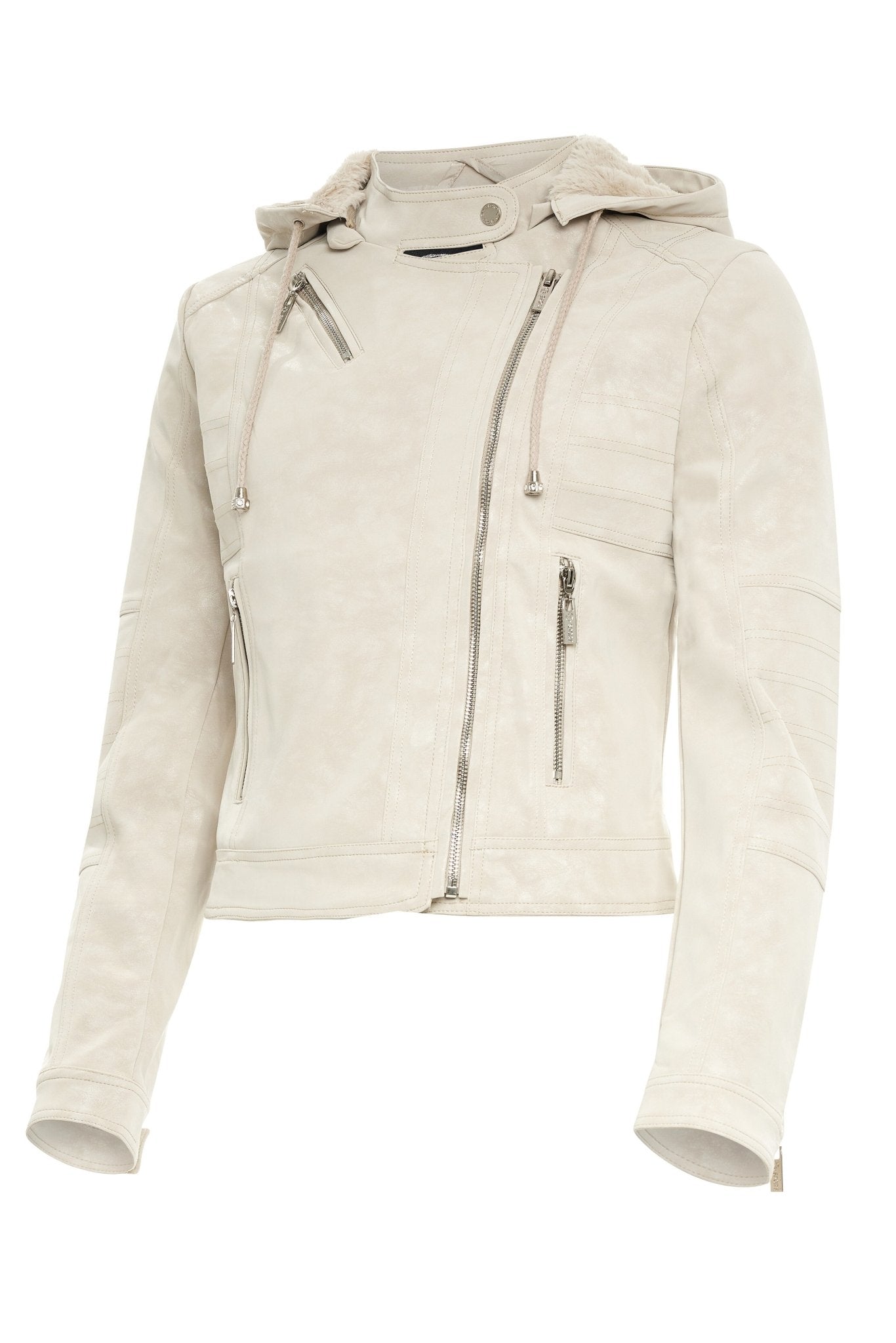 Moto Hooded Jacket - MELYSE