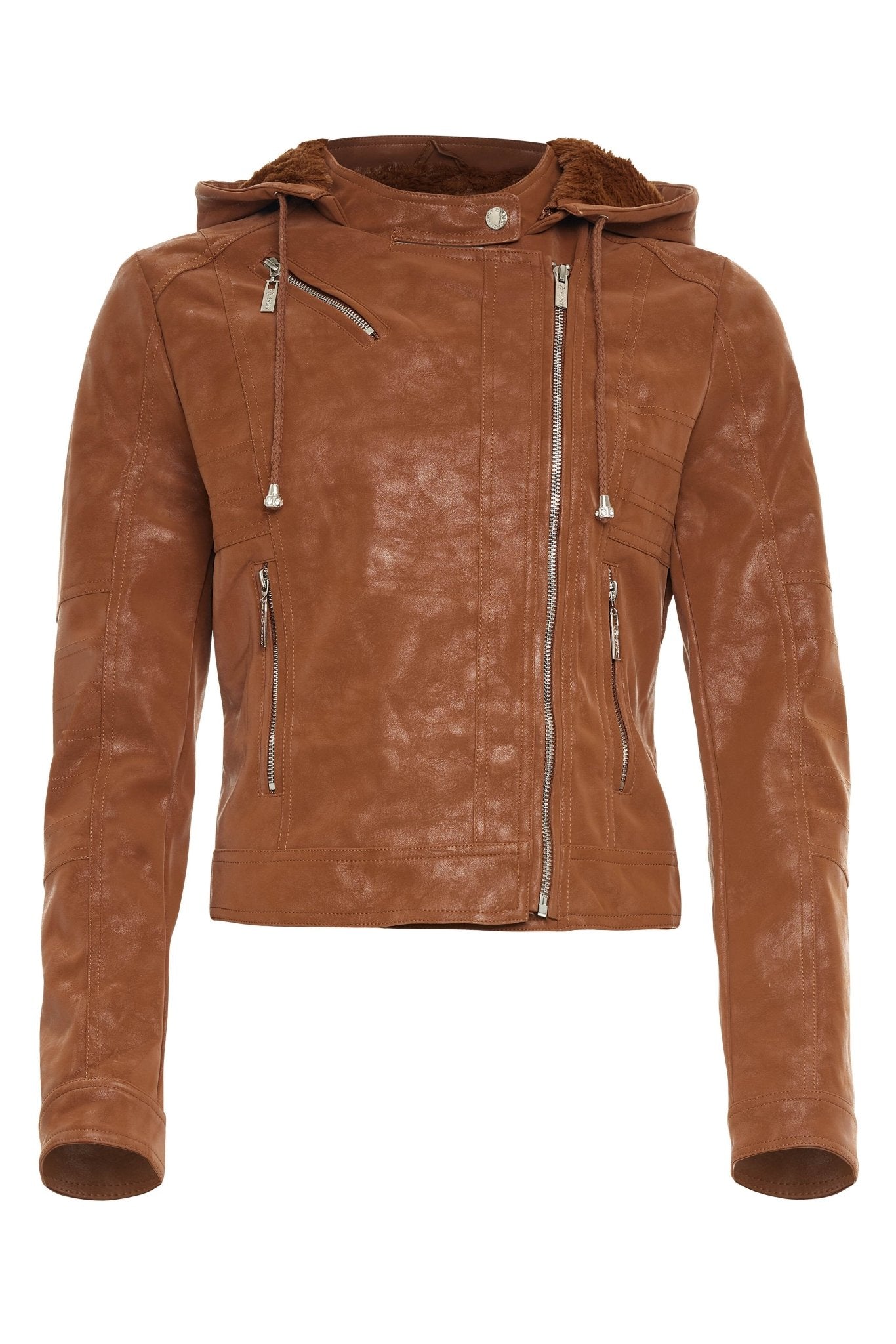Moto Hooded Jacket - MELYSE