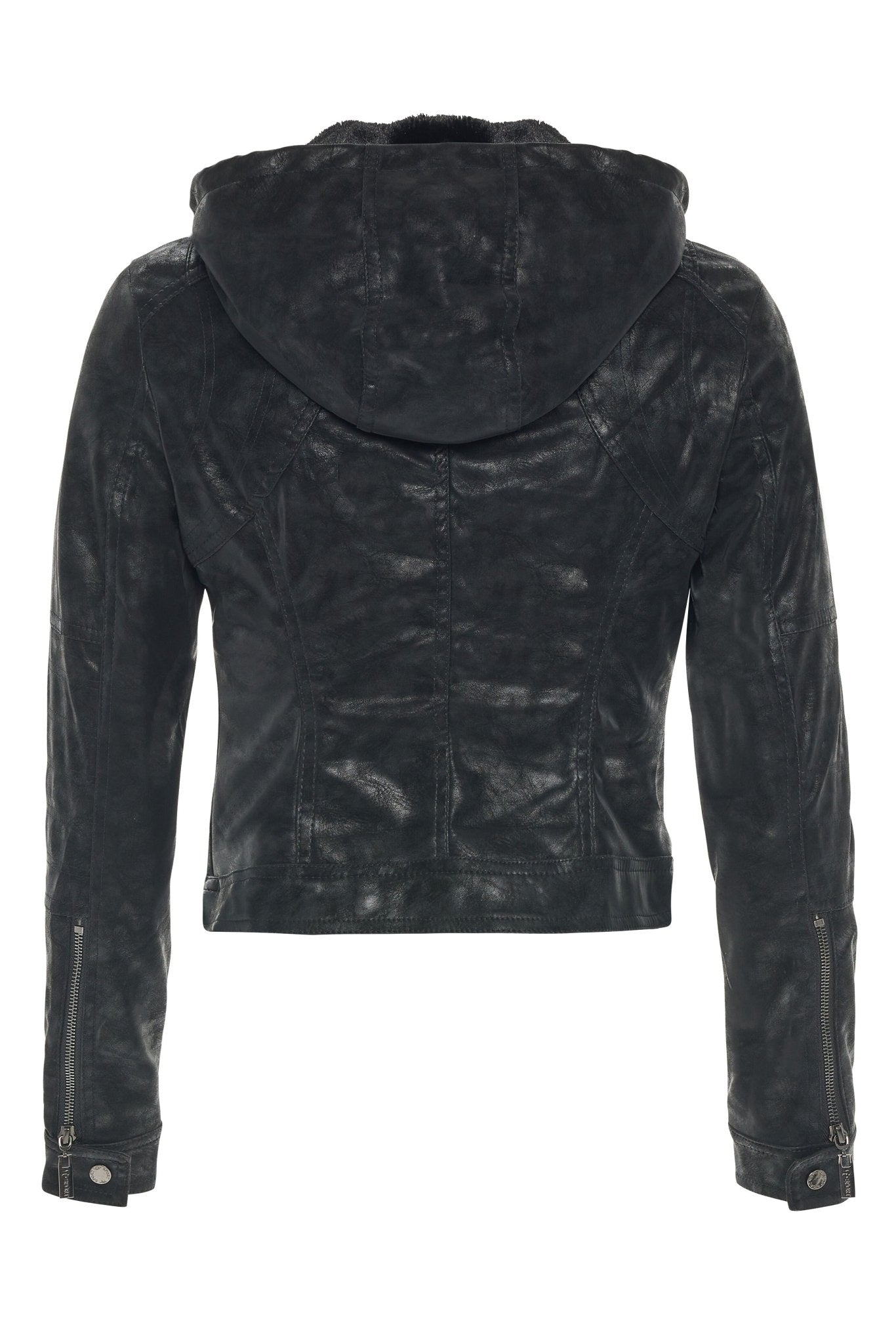 Moto Hooded Jacket - MELYSE