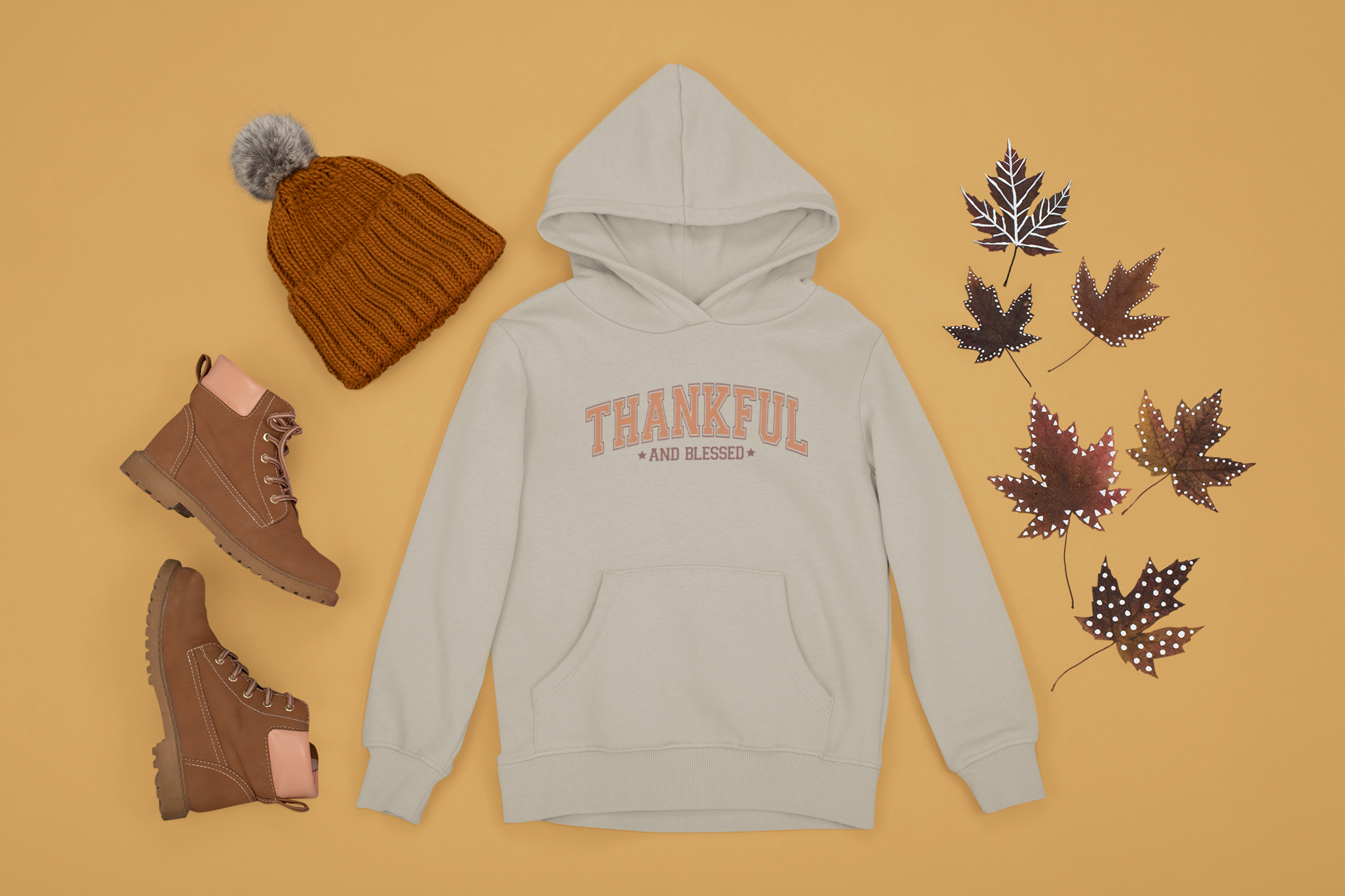 Thankful and Blessed Hoodie