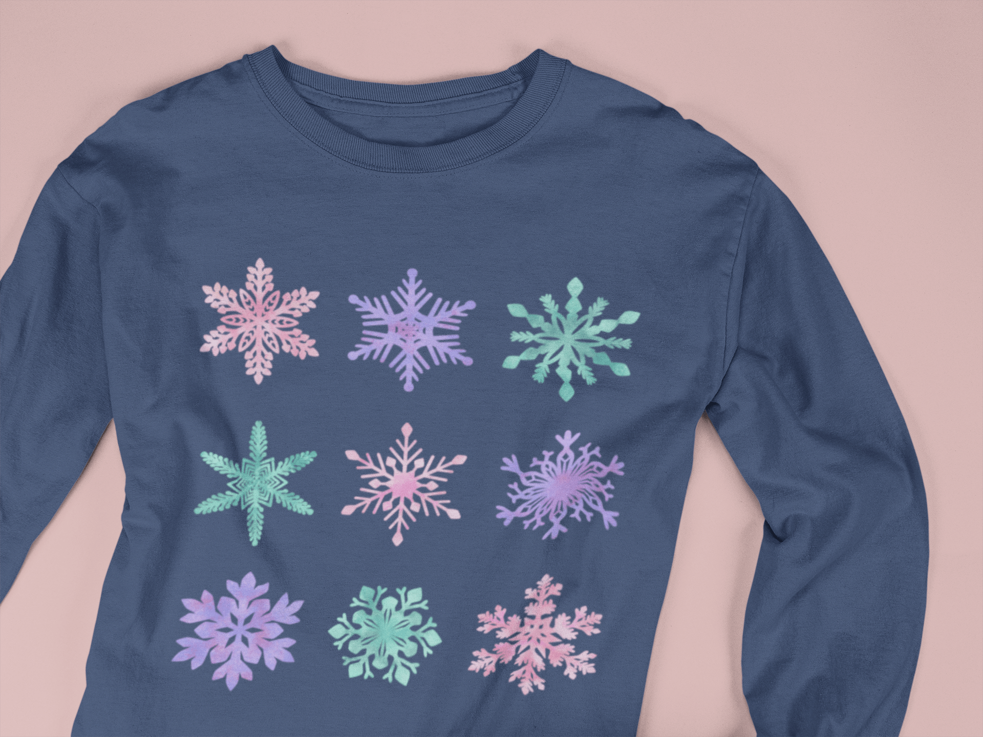 Snow Flurry Long Sleeve Tee - MELYSE