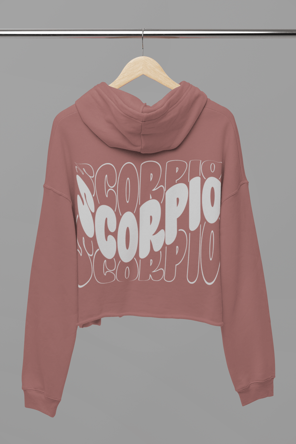 Star Wave Cropped Hoodie - MELYSE