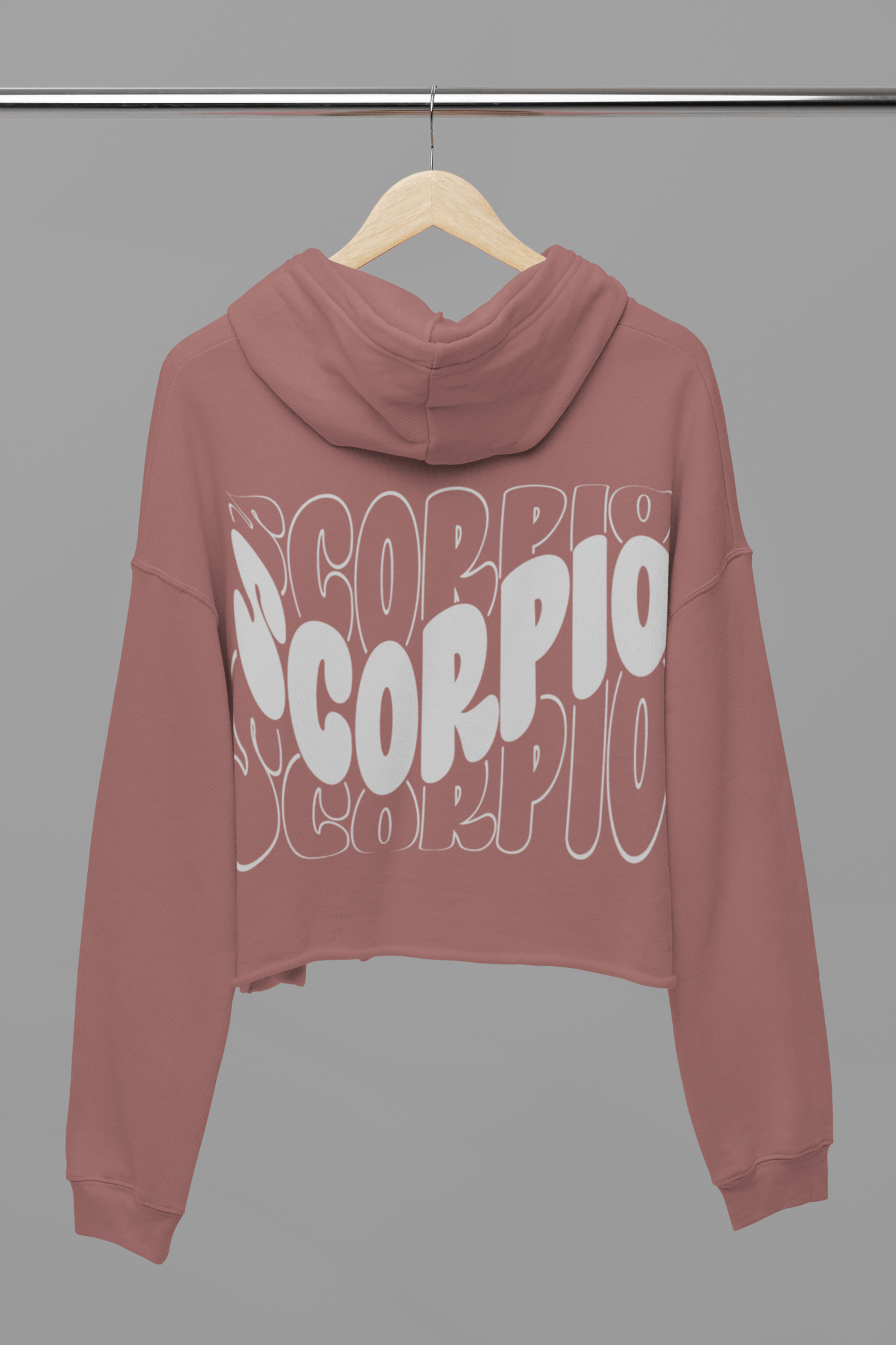 Star Wave Cropped Hoodie - MELYSE