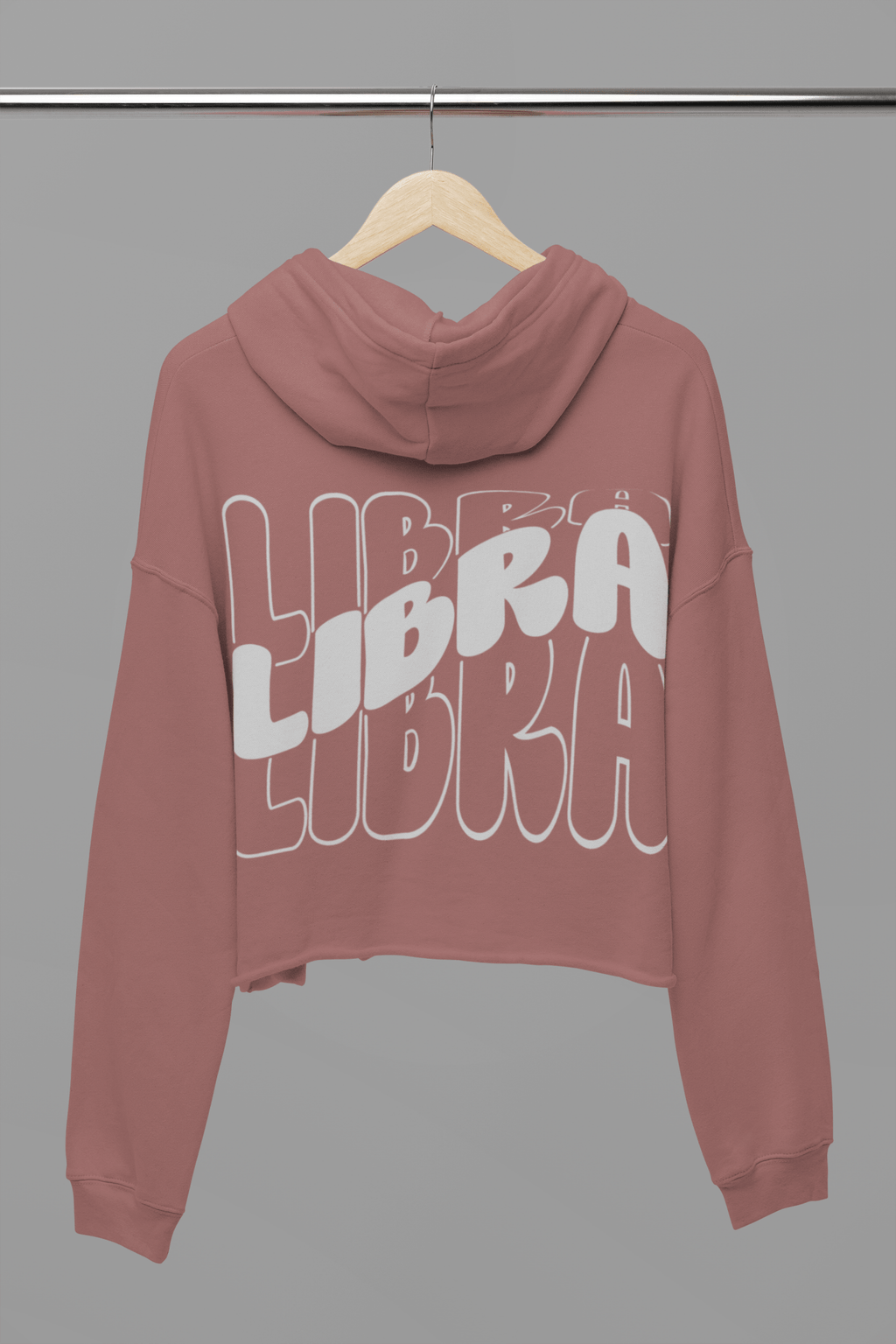 Star Wave Cropped Hoodie - MELYSE