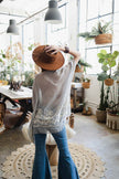 Wide Brim Leather Bolero - MELYSE